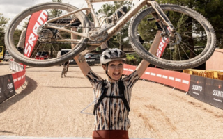 Annabel Fisher won the Earth Final and women's title at Gravel Earth Series 2023